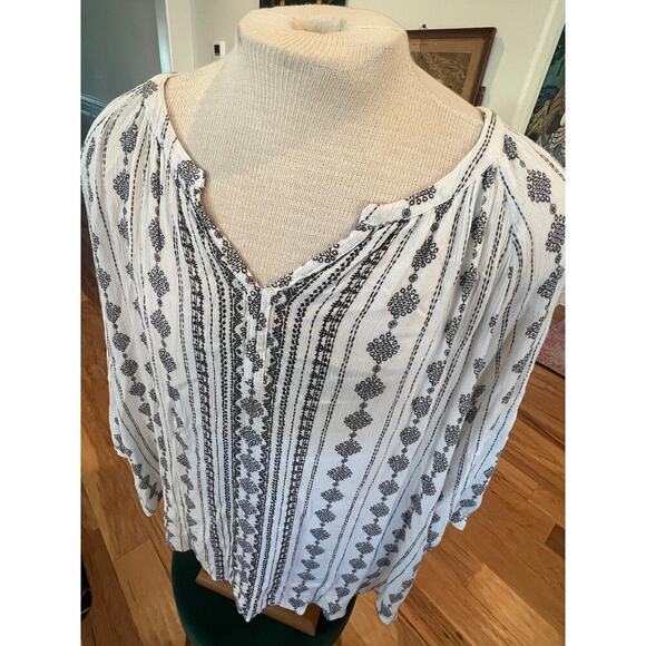 SONOMA 3/4 sleeve blouse WOMENS PLUS SIZE XXL - Picture 3 of 8